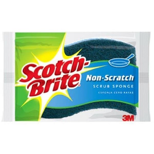 3M 3M 520 Scotch Brite Soft Scour; Multi Purpose Scrubbing Sponge 602060